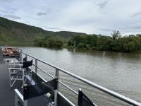 an Deck der MS Thurgau Saxonia