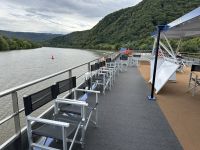 an Deck der MS Thurgau Saxonia