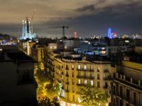 Barcelona bei Nacht 