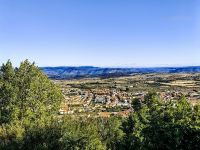 Blick in die Umgebung an der Grenze von Portugal zu Spanien