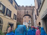 Spaziergang zur Engelsburg Gasse Rom Vatikan