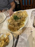 Portugal, Porto, Abschiedsabendessen Chez Lapin