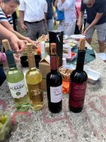 Spanien, Santa Trega Berg, Picknick