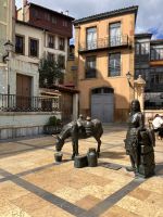 Spanien, Stadtrundgang durch Oviedo, Milchplatz