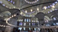das Innere der Bauen Moschee