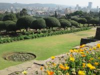 Blick von Union Buildings auf Pretoria