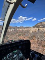 Flug im Hubschrauber über den Grand Canyon