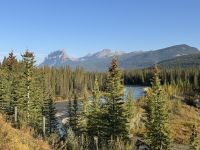 10. Tag – Banff bis Jasper – Blick zum Castle Mountain