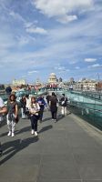 Spaziergang über die Millenium Bridge