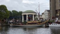 die Gloriana- die goldene Barke der Queen