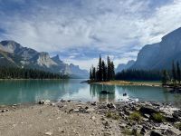 11. Tag – Ausflug im Jasper-Nationalpark – Bootsfahrt auf dem Maligne Lake zur Spirit Island