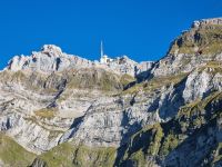 Blick von der Schwägalp zum Säntis 