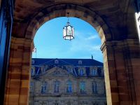 Blick zum Straßburger Schloss