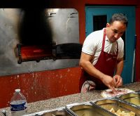 Flammkuchen aus dem Ofen