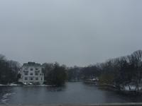 Fahrt an der AuÁenalster entlang