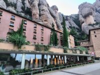 Kloster Montserrat. Unser Hotel