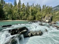 12. Tag – Jasper bis Clearwater – Spaziergang zu den Rearguard Falls