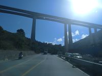 Zurück über die Autobahn - Brücken und Tunnels  - Sizilien