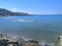 Der Strand von Cefalù- Sizilien