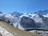Blick zum Monte Rosa Gebiet 