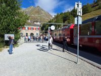 Der Bahnhof Alp Grüm