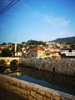 der letzter Blick auf Sarajevo 