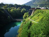 Brücke von Neretva, nachgebaut für den Film Schlacht auf Neretva