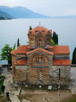 Markenzeichen von Ohrid - die Kirche von Hl. Johannes