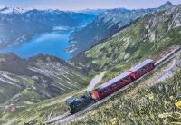 Perfekter Blick vom Tablett 