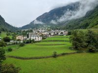 Fahrt mit dem Bernina-Express (Brusio)