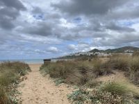 Zweiter Wandertag, Wanderweg, Strand, Menorca, Spanien