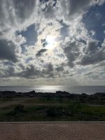 Aussicht von Mirador del Sol, Cala Blanca, Menorca, Spanien