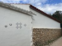 Wanderweg, Haus, Menorca, Spanien