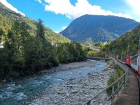 Fahrt mit dem Glacier-Express... (Mattertal)
