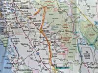 Unsere heutige Reiseroute 