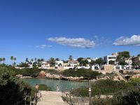 Wanderweg, Strand, Bucht, Menorca, Spanien