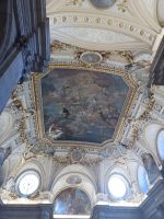 Die Deckefresken in Palacio Real - Madrid, Spanien