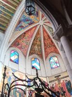 Bunt - Almudena Cathedrale - Madrid, Spanien