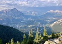 Banff von oben