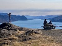 Aussicht auf Kamloops Lake