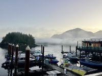 in Tofino frueh morgends