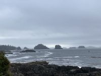 Sicht auf die Broken Islands