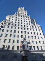 Telefonica Gebäude - Gran Via - Madrid, Spanien