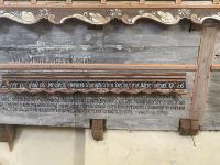 Erinnerungen an die früheren Bewohner des Dorfes