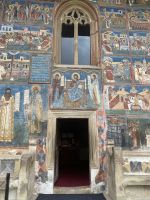 Außenfresken der Kirche Voronet