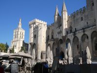 Blick auf das Palais-du-Pape