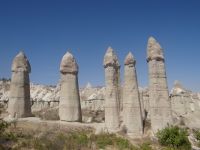 Kappadokien, das Liebestal und seine Szepter.