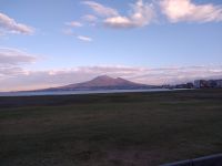 Der Vesuv von Castellammare di Stabia aus betrachtet 