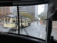San Francisco  - eine von vielen historischen Straßenbahnen 