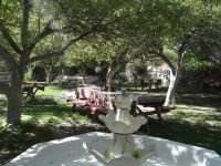 Kappadokien, in diesem Gartenlokal im Soğanli-Tal machen wir unsere Mittagspause